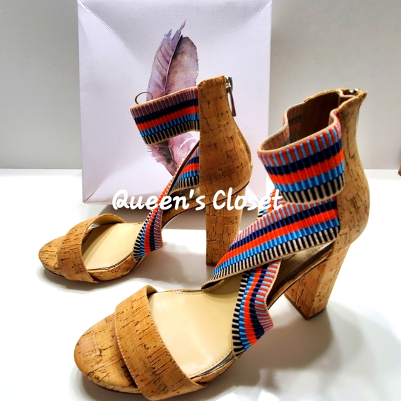 JESSICA SIMPSON| Multi Colored Sandal|💥BRAND NEW Size 9.5 - Picture 3 of 6